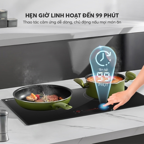 Bếp từ đôi Elmich ICE-9291