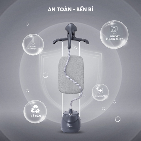 Bàn là  hơi nước đứng Elmich GSE9167