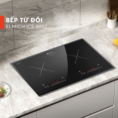 Bếp từ đôi Elmich ICE-8852