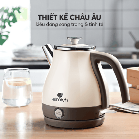 Ấm đun nước siêu tốc Elmich 1L KEE 1775