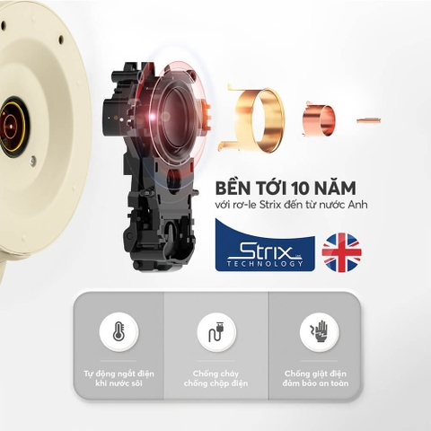 Ấm đun siêu tốc Elmich KEE-8456