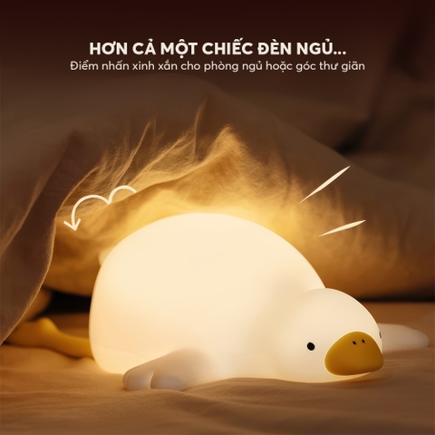 Đèn ngủ cảm ứng vịt con Elmich NLE0739