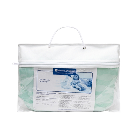 Gối làm mát cho bé Memory Foam cao cấp Elmich Dr.Sleep