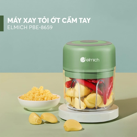 Máy xay tỏi ớt cầm tay Elmich PBE-8659