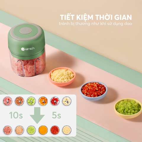 Máy xay tỏi ớt cầm tay Elmich PBE-8659