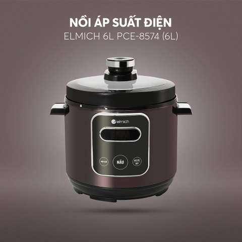 Nồi áp suất điện Elmich 6L PCE-8574