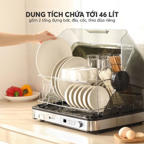 Máy sấy bát Elmich DDE-3907