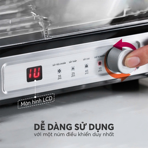Máy sấy bát Elmich DDE-3907