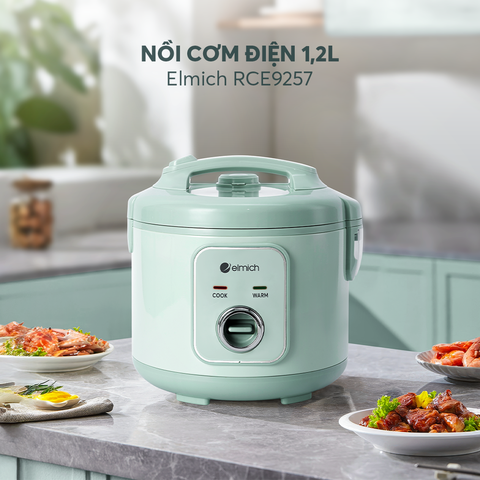 Nồi cơm điện Elmich RCE9257 dung tích 1,2L