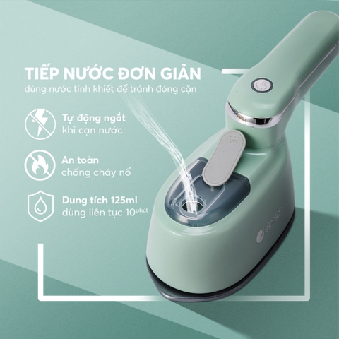 Bàn là hơi nước cầm tay Elmich SIE9164