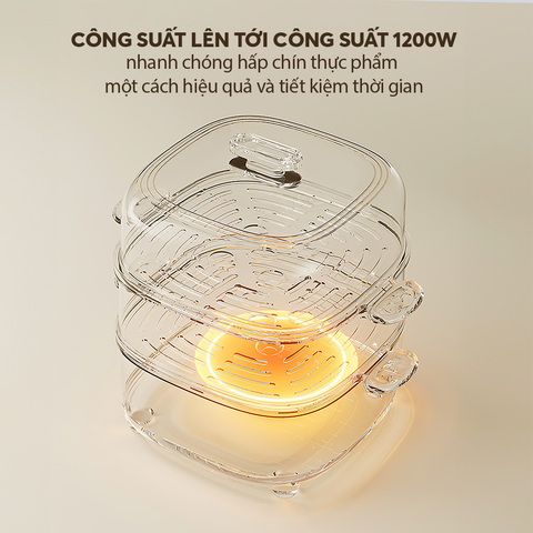 Nồi lẩu hấp 2 tầng Elmich STE-9098