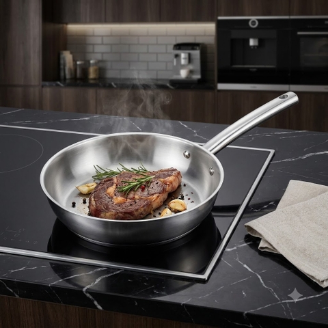 Chảo inox 304 đáy Impact Elmich Plus EL-2860IN