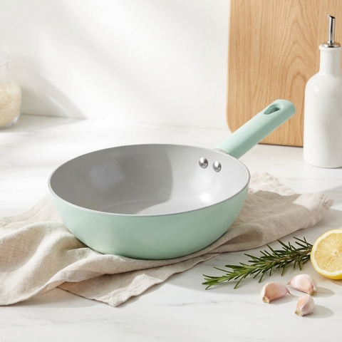 Chảo phủ sứ an toàn Elmich EL5981SK24 Size 24cm