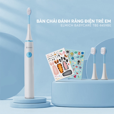 Bàn chải đánh răng điện trẻ em Elmich Babycare TBE-8459