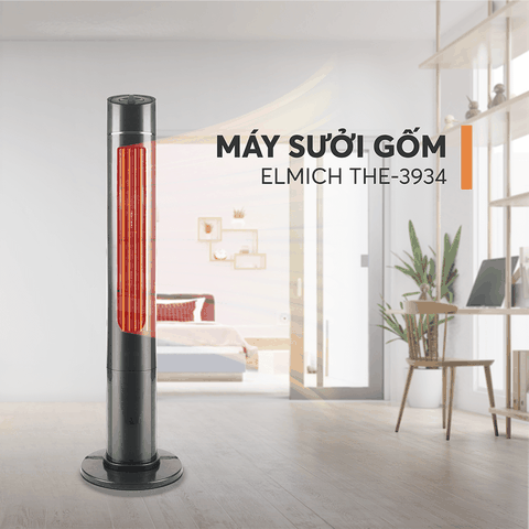 Máy sưởi gốm Elmich THE 3934