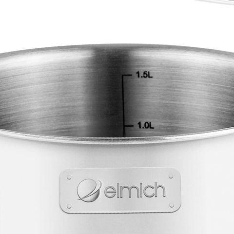 Quánh inox liền khối Elmich Trimax ECO EL-3990 size 16cm