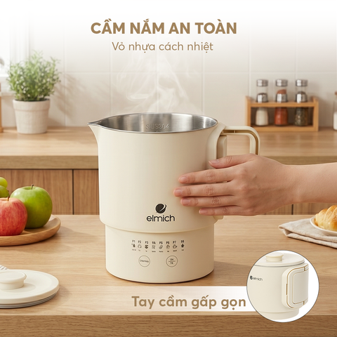 Nồi lẩu điện mini Elmich MPE1393