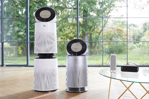 Giữ không khí trong lành với máy lọc không khí LG và máy hút ẩm Electrolux
