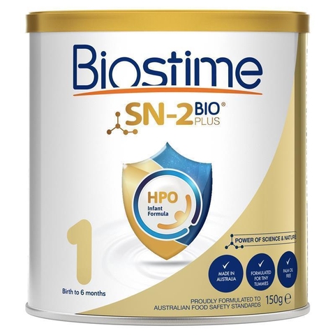 Sữa Trẻ Em  Biostime SN-2 Bio Plus Hpo Infant Formula Stage 1 150g Travel Size