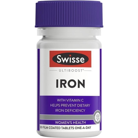 Viên Sắt Swisse Ultiboost Iron 30 Viên