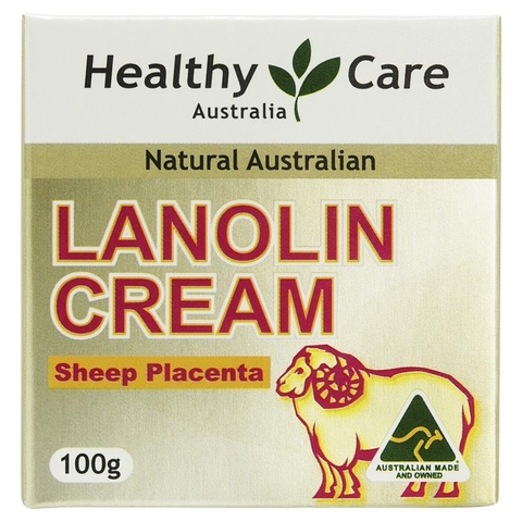 Kem Dưỡng Da Healthy Care Lanolin with Sheep Placenta 100g
