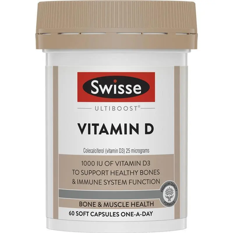 Swisse Vitamin D - 500V, 400V, 150V, 60V