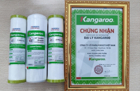 Hướng dẫn quét mã lõi lọc nước Kangaroo chính hãng