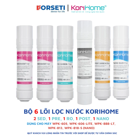 Combo 6 lõi Korihome (2sed, 1pre, 1RO, 1 Post, 1 Nano)
