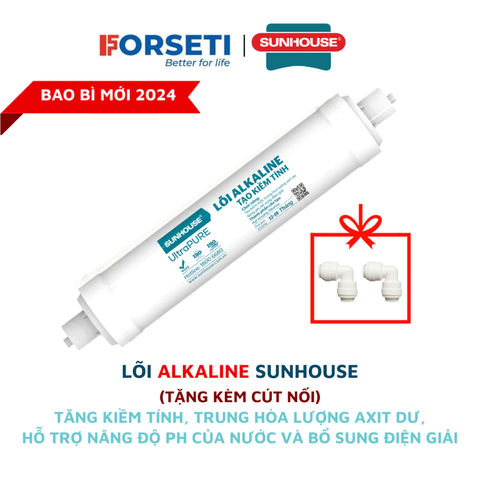 Lõi Alkaline - Lõi đá khoáng cho các dòng máy lọc nước Sunhouse