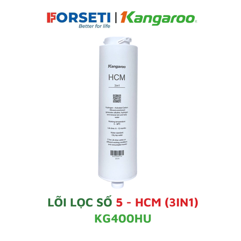 Lõi lọc số 5 HCM - 3in1 Kangaroo dùng cho máy KG400HU, KG400HD, KG400US
