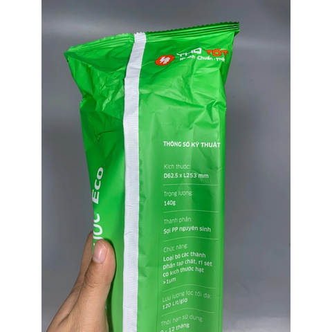 Lõi lọc thô số 3 Kangaroo Eco lắp cho máy lọc nước RO có 3 cốc lọc 10inch - Hàng chính hãng