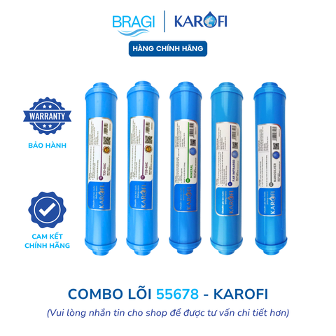 Combo 5 lõi chức năng 55678 Karofi (2 lõi T33, Min, Far, Nano)