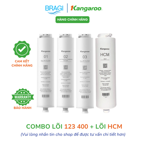 Combo 123 HU + lõi HCM 3in1 Model KG400HU Kangaroo