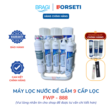Máy lọc nước để gầm Forseti 9 cấp Model FWP-888-X9