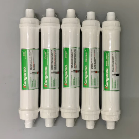 Combo 5 lõi chức năng 56789 cho máy Hydrogen KANGAROO có tác dụng bổ sung khoáng, hỗ trợ tăng kiềm