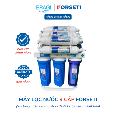 Máy lọc nước 9 cấp lọc để gầm Forseti, bảo hành chính hãng 2 năm