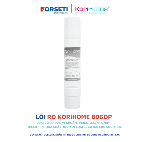 Màng RO Korihome 80GDP cho các máy Korihome