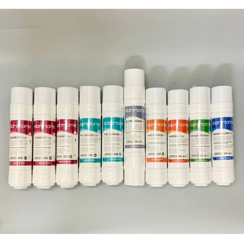 Trọn bộ lõi lọc nước Korihome 10 lõi cho máy WPK-G61, WPK-G6S,...	2,950,000