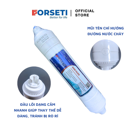 Lõi lọc nước Forseti Nano Silver - Chống tái nhiễm khuẩn cho nước