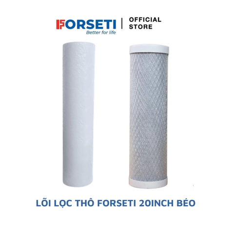 Lõi lọc thô 20inch BÉO đường kính 11cm dùng cho cốc lọc 20inch BÉO