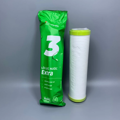 Lõi lọc số 3 Kangaroo - Lõi PP 1 micron hàng chính hãng
