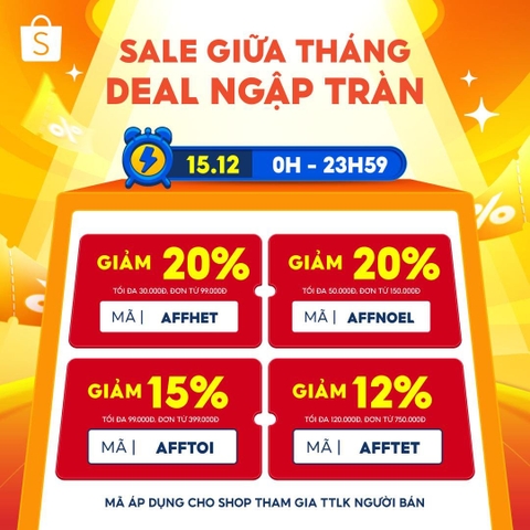 CHƯƠNG TRÌNH ƯU ĐÃI GIỮA THÁNG