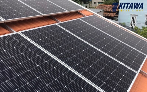 Dự án lắp điện mặt trời áp mái 5kW cho anh Dũng tại Quận 7