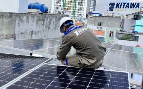 Kitawa lắp đặt hệ thống điện mặt trời 20kW cho gia đình anh Minh