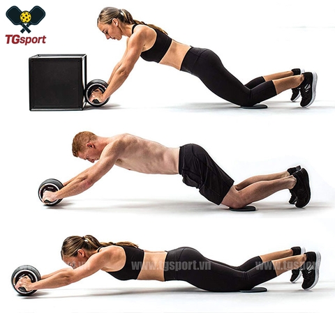 Con lăn tập bụng AB carver Pro