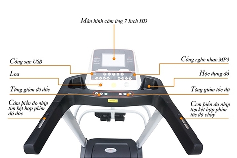 Máy chạy bộ điện HQ-223