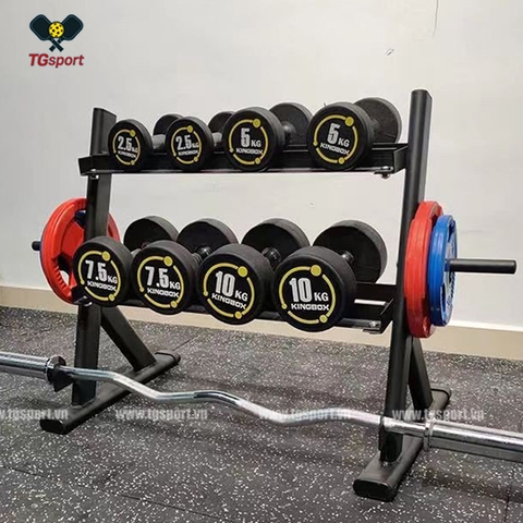 Giá để tạ tầng 2 tầng 3 in 1