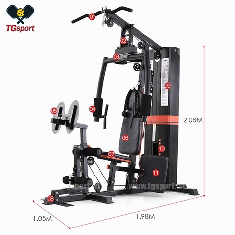 Giàn tạ đa năng Robot HQ-908S
