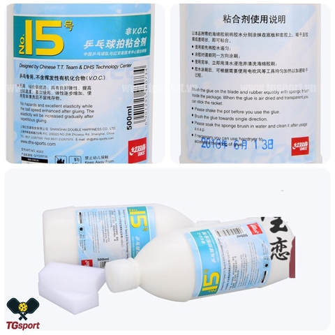 Keo dán vợt bóng bàn DHS AG02