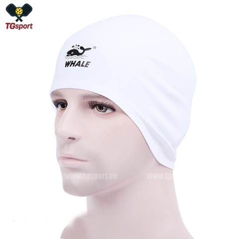 Mũ bơi trùm tai cao cấp Whale
